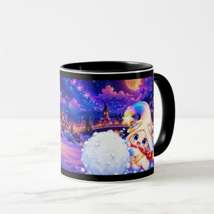 Zessi Weihnachtstasse - Winter-Zaubertasse Tasse