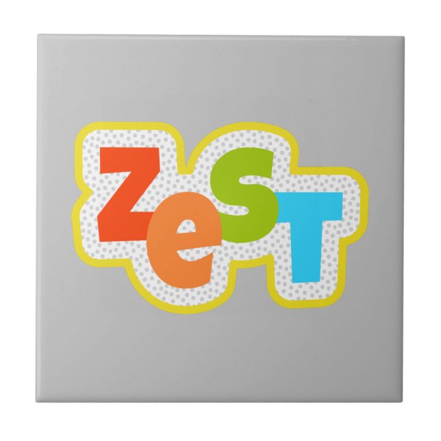 Zest Fliese (Vorderseite)