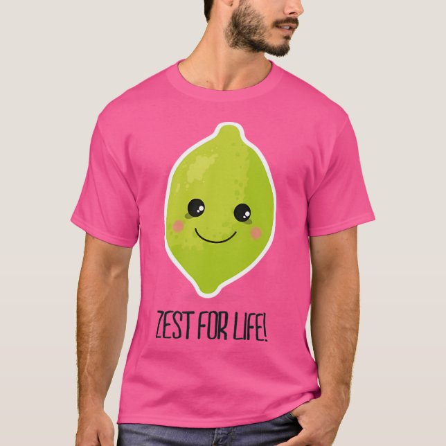 Zest für Leben T-Shirt (Vorderseite)