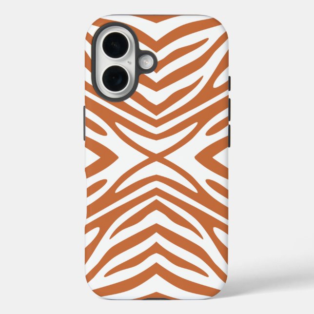 Zest Neutral Zebra Case-Mate iPhone Hülle (Rückseite)
