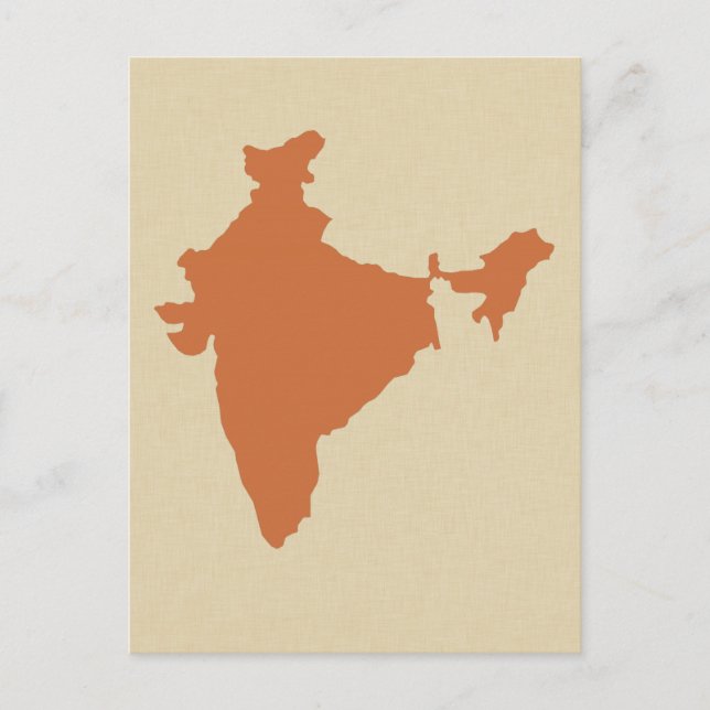 Zest Spice Moods Indien Postkarte (Vorderseite)