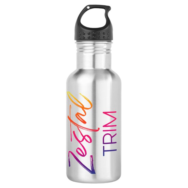 Zestal Trim Edelstahlflasche (Vorderseite)