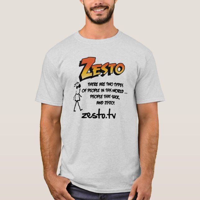 Zesto T - Shirt (Licht) (Vorderseite)