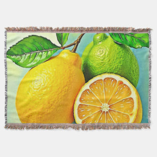 Zesty Citrus Burst of Sunshine Design Decke
