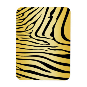 Zesty Zebra Yellow Magnet