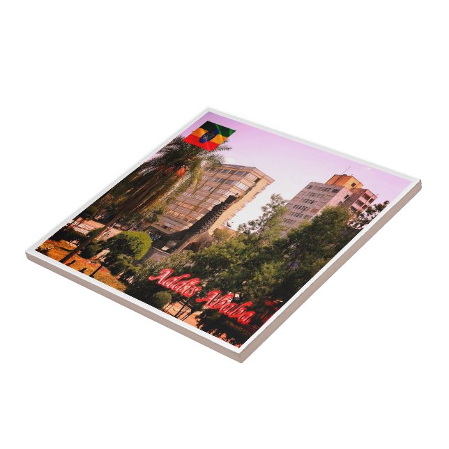 zET003 ADDIS ABABA, Hochauflösende Gebäude, Fliese (Seite)