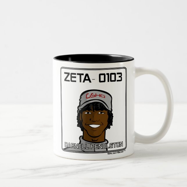 ZETA 0103 - Darnell Pendleton Zweifarbige Tasse (Rechts)
