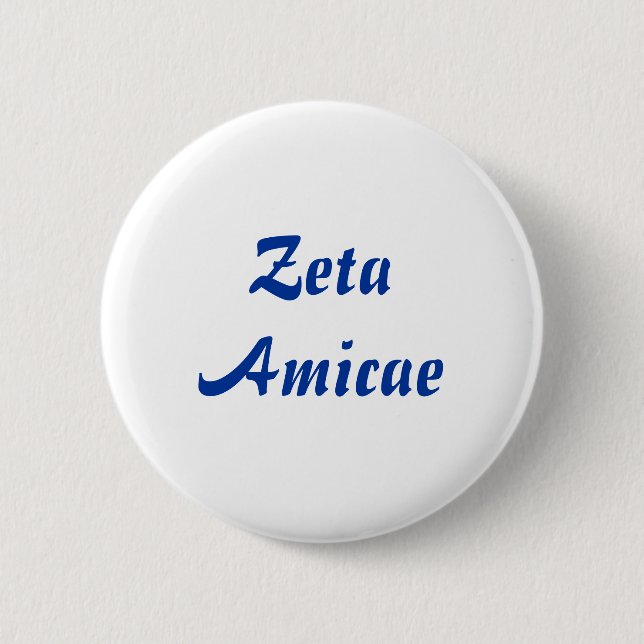 Zeta Amicae Button (Vorderseite)