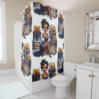 Zeta Glam Shower Curtain Duschvorhang