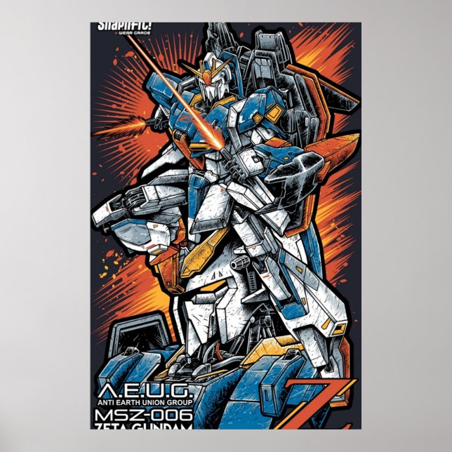 Zeta Gundam Poster (Vorne)