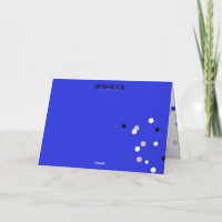 Zeta Phi Beta Folded Birthday Card