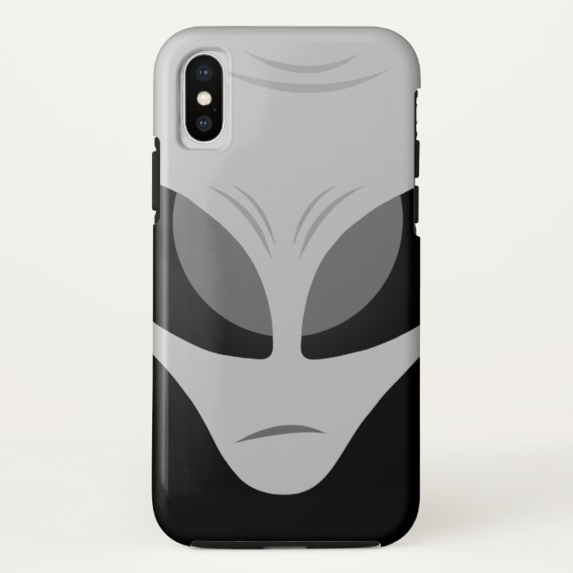 Zeta Reticulan alien Case-Mate iPhone Hülle (Rückseite)
