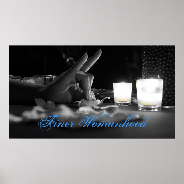 Zeta Womanhood Poster (Vorne)