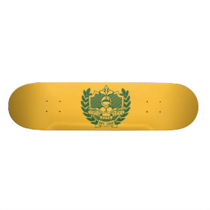 ZetaZetazeta-Brüderlichkeits-Wappen - Farbe Skateboard