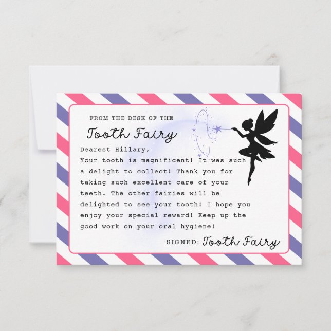 Zettelfächer mit benutzerdefinierter Note druckbar Einladung (Vorderseite)