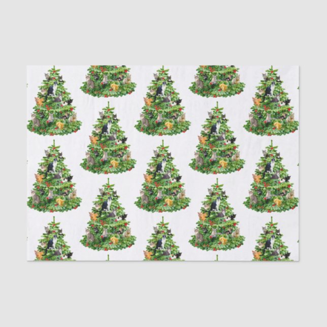 Zettelpapier für Katzenbaum Seidenpapier (Vorderseite)