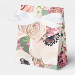 Zetter Paper Gevor Box Geometric Garden Rose Glitz Geschenkschachtel