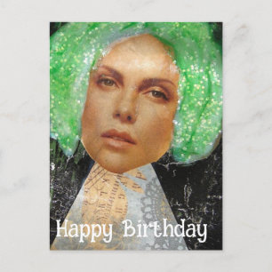 Zetti Woman Collage Happy Birthday Postkarte