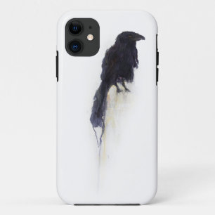"Zeuge-" - Rabe im Winter-Schnee Case-Mate iPhone Hülle
