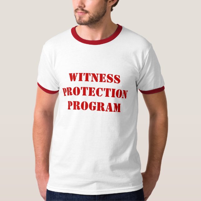 ZEUGE-SCHUTZ-PROGRAMM T-Shirt (Vorderseite)