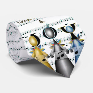 Zeugnisse des Komforts und fröhliche Weihnachtslie Krawatte