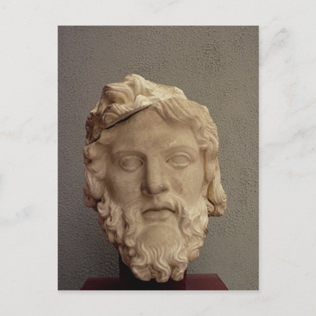 Zeus, 69-96 AD Postkarte (Vorderseite)