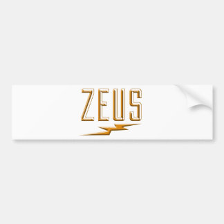 Zeus Autoaufkleber