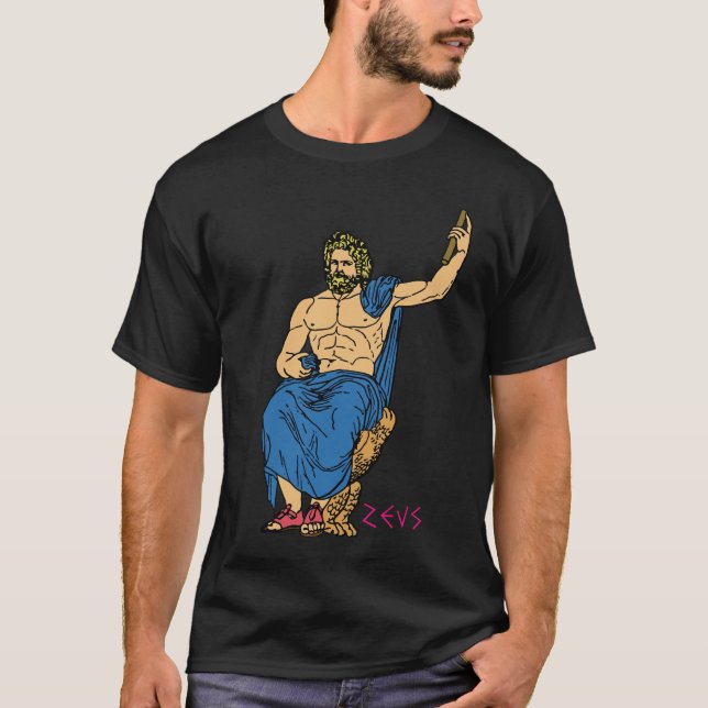 ZEUS DER KÖNIG OF THE GREEK GODS T-Shirt (Vorderseite)