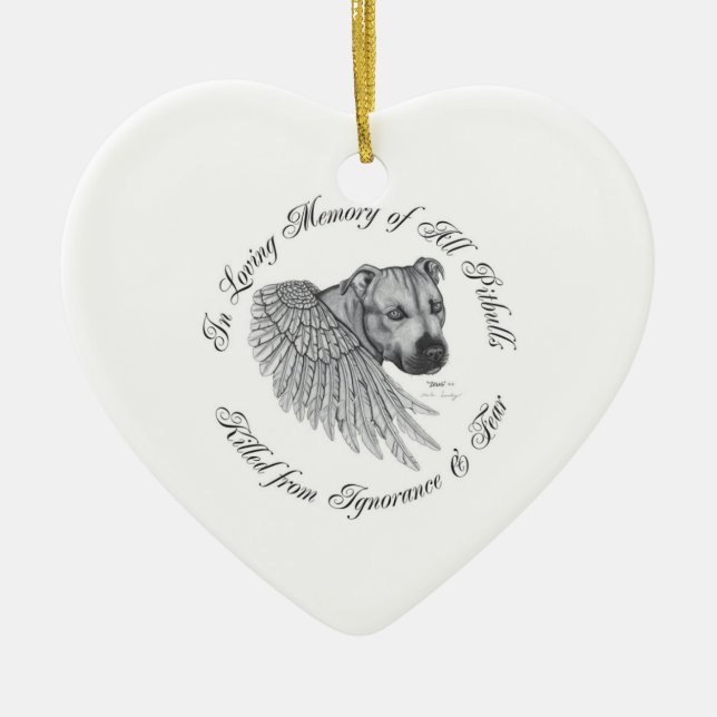 Zeus-Engel Keramik Ornament (Vorne)