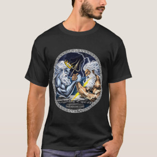 Zeus gegen Poseidon Arm Wrestling T-Shirt