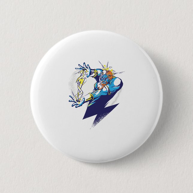 Zeus-Gott-Geschenk für griechische Götter Lover Button (Vorderseite)