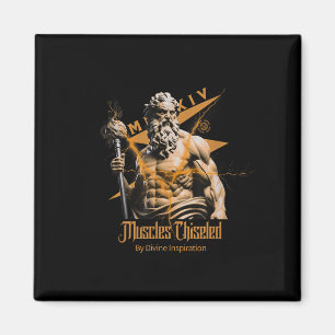 Zeus Griechische Götter Donner Mythologie Fitness  Magnet