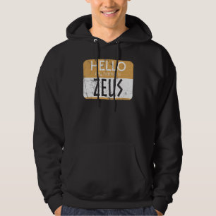 Zeus Griechische Mythologie Alter Griechischer Got Hoodie