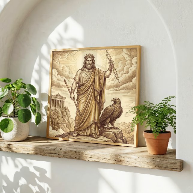 Zeus Griechische Mythologie Poster (Von Creator hochgeladen)