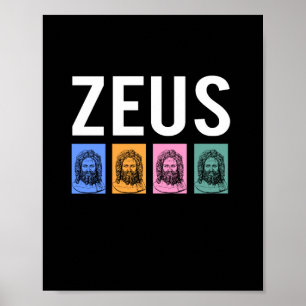 Zeus Griechische Mythologie Poster