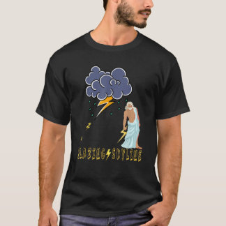 Zeus Griechischer Gott Thunder Blitz Bolt Storm Re T-Shirt