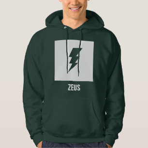 Zeus griechisches Mythologie-Gott-Symbol Hoodie