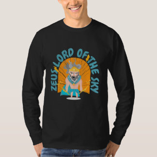Zeus Herr Donner Gott werfen werfend T-Shirt