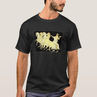 Zeus In Chariot With Thunder And Horses T-Shirt
