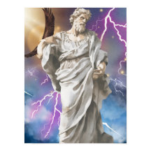 Zeus, König der Götter Poster