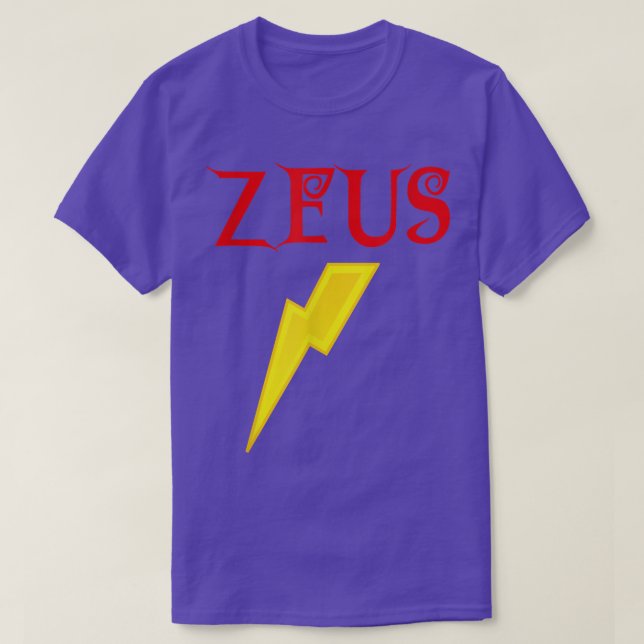 Zeus-Kostüm 6916 T-Shirt (Design vorne)