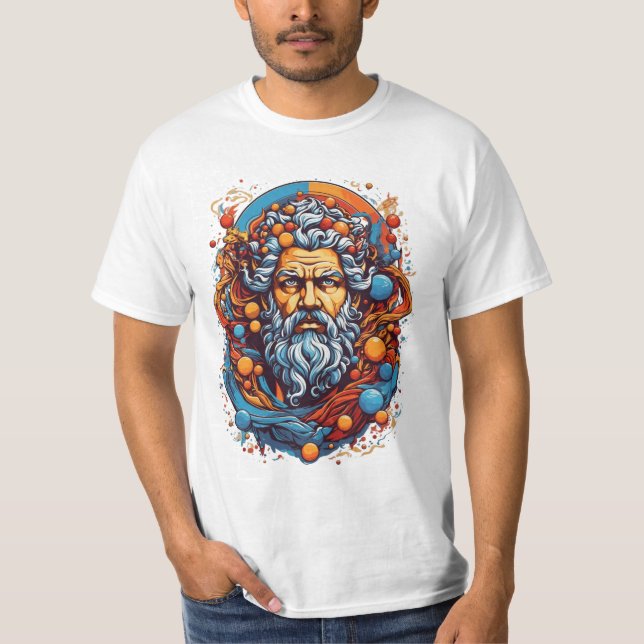 Zeus Master of Olympus T-Shirt (Vorderseite)