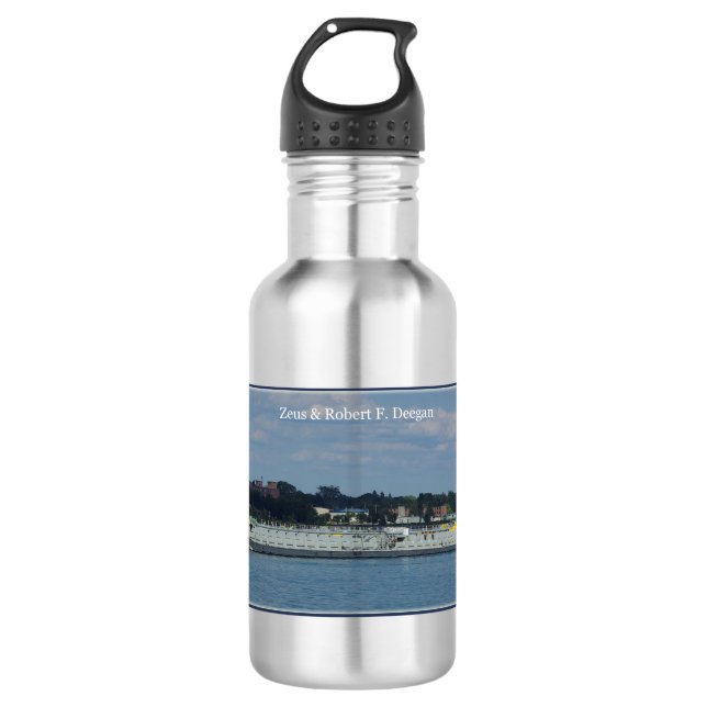 Zeus & Robert F. Deegan-Wasserflasche Edelstahlflasche (Vorderseite)