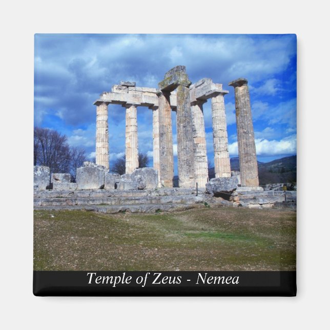 Zeus-Tempel - Nemea Magnet (Vorne)