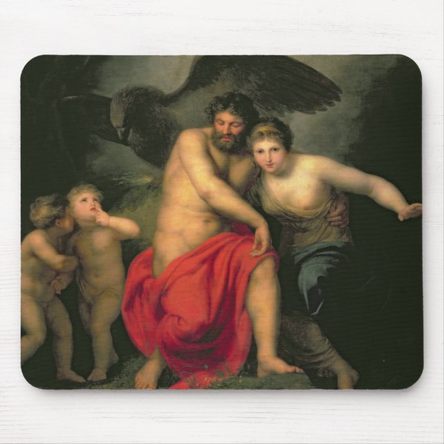 Zeus und Hera auf Berg IDA, 1775 Mousepad (Vorne)