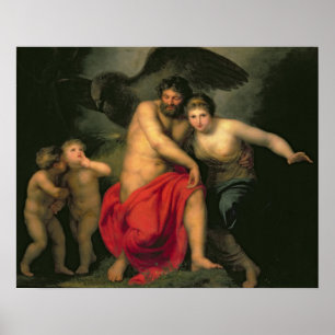 Zeus und Hera auf dem Monte Ida, 1775 Poster