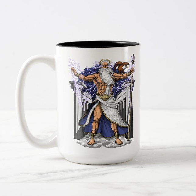 Zeus Zweifarbige Tasse (Links)