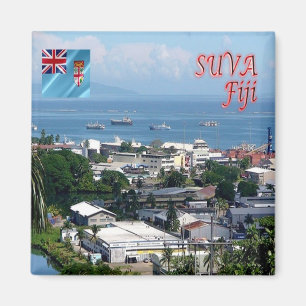 zFJ009 FIJI, SUVA City, Walu Bay Industrial,Kühlsc Magnet