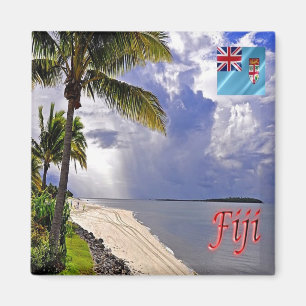zFJ012 FIJI, DENARAU ISLAND, Ozeanien, Kühlschrank Magnet