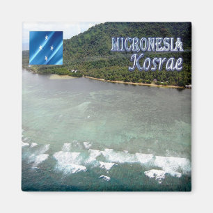 zFM005 KOSRAE, Mikronesien, Ozeanien, Kühlschrank Magnet